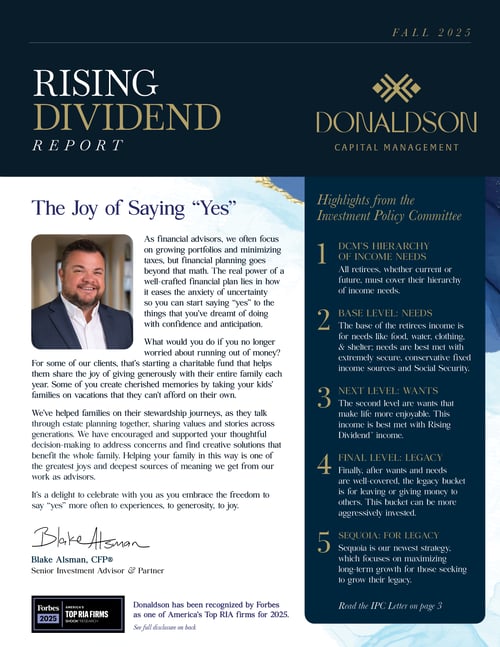 Rising Dividend Report