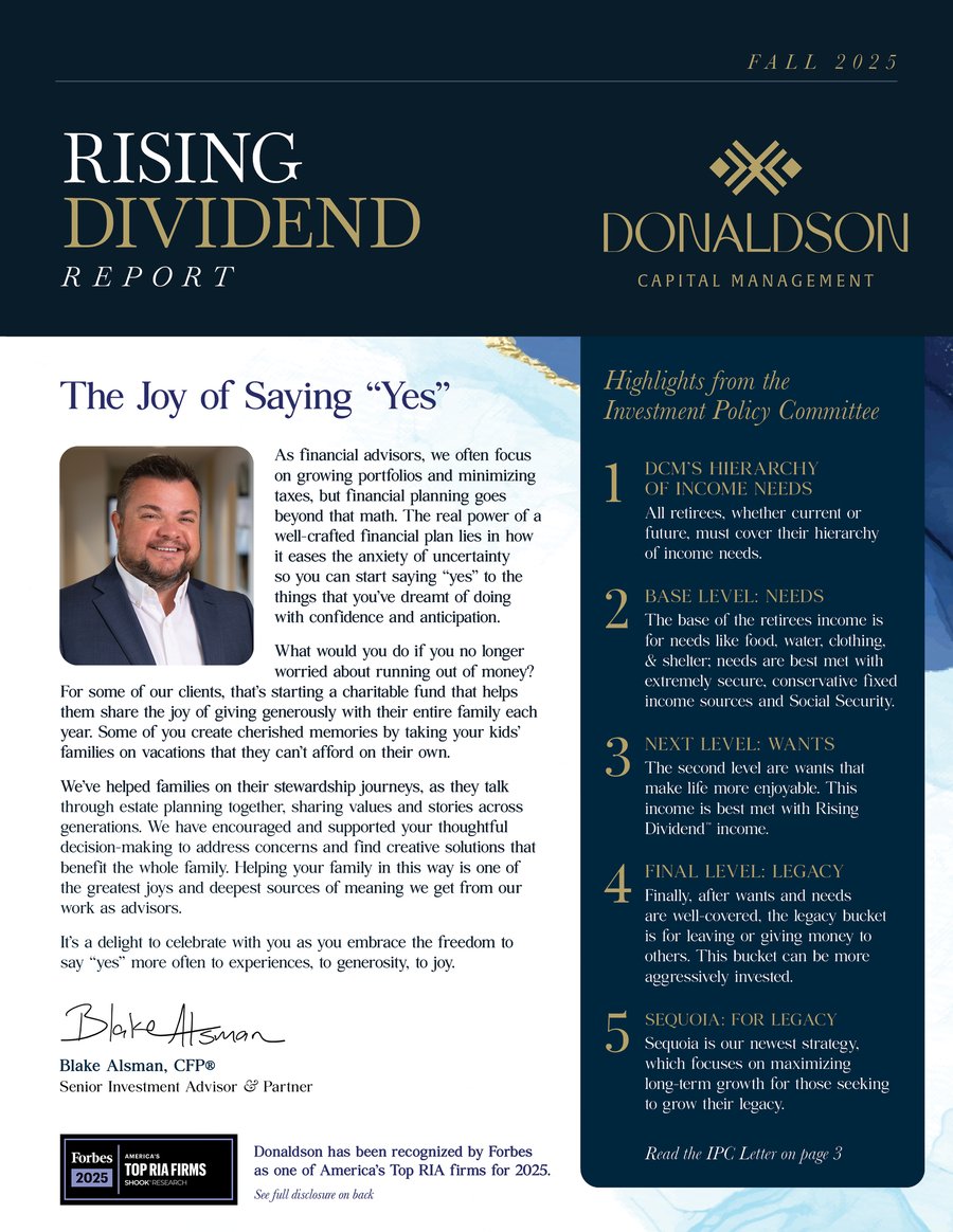 Rising Dividend Report