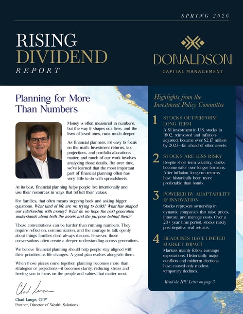 Rising Dividend Report