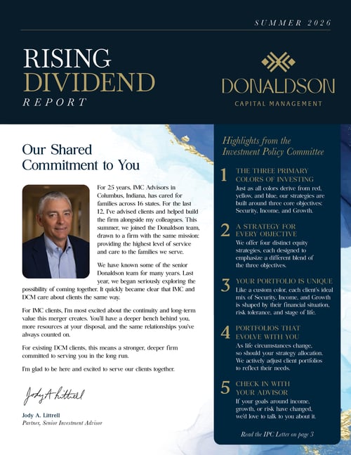 Rising Dividend Report