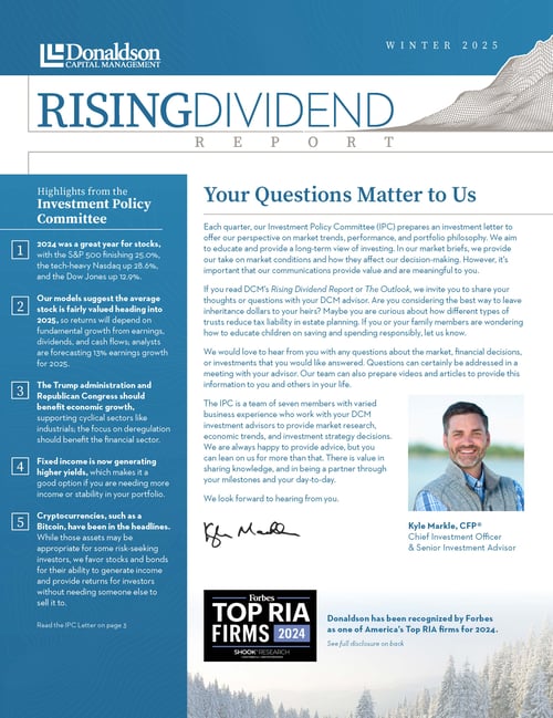 Rising Dividend Report