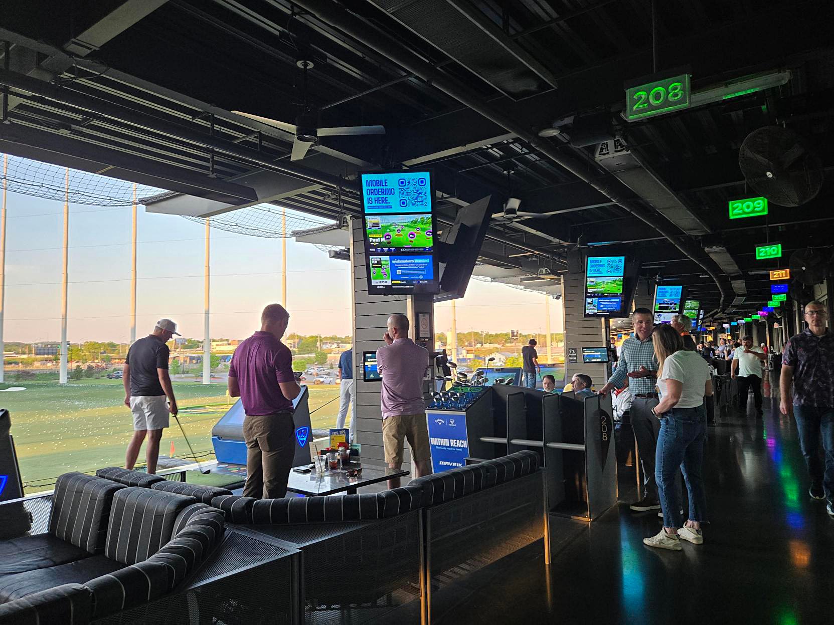 Gathering at TopGolf in Nashville, TN